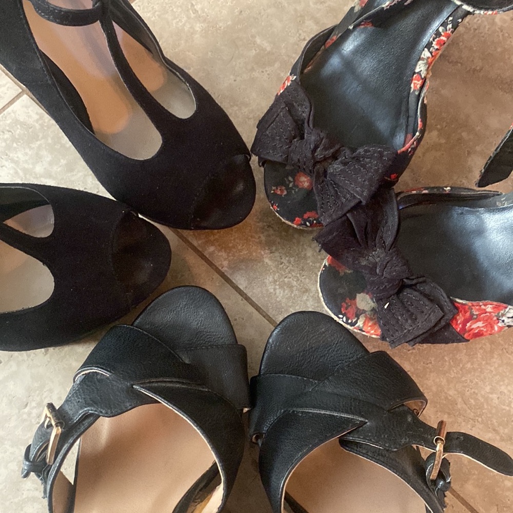 Pin up wedges